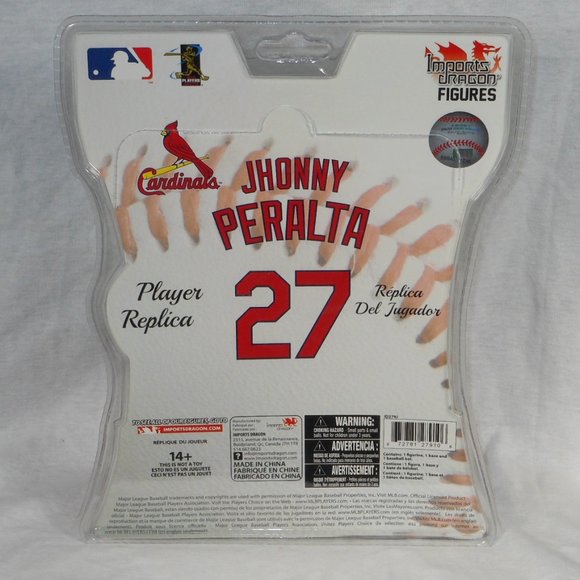 Imports Dragon #10 St. Louis Cardinals Johnny Peralta #27 Baseball Figure - Picture 2 of 2